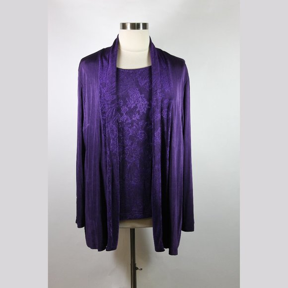Coldwater Creek Tops - Beautiful 2 pc Coldwater Jacket/Tank Set - 2X
